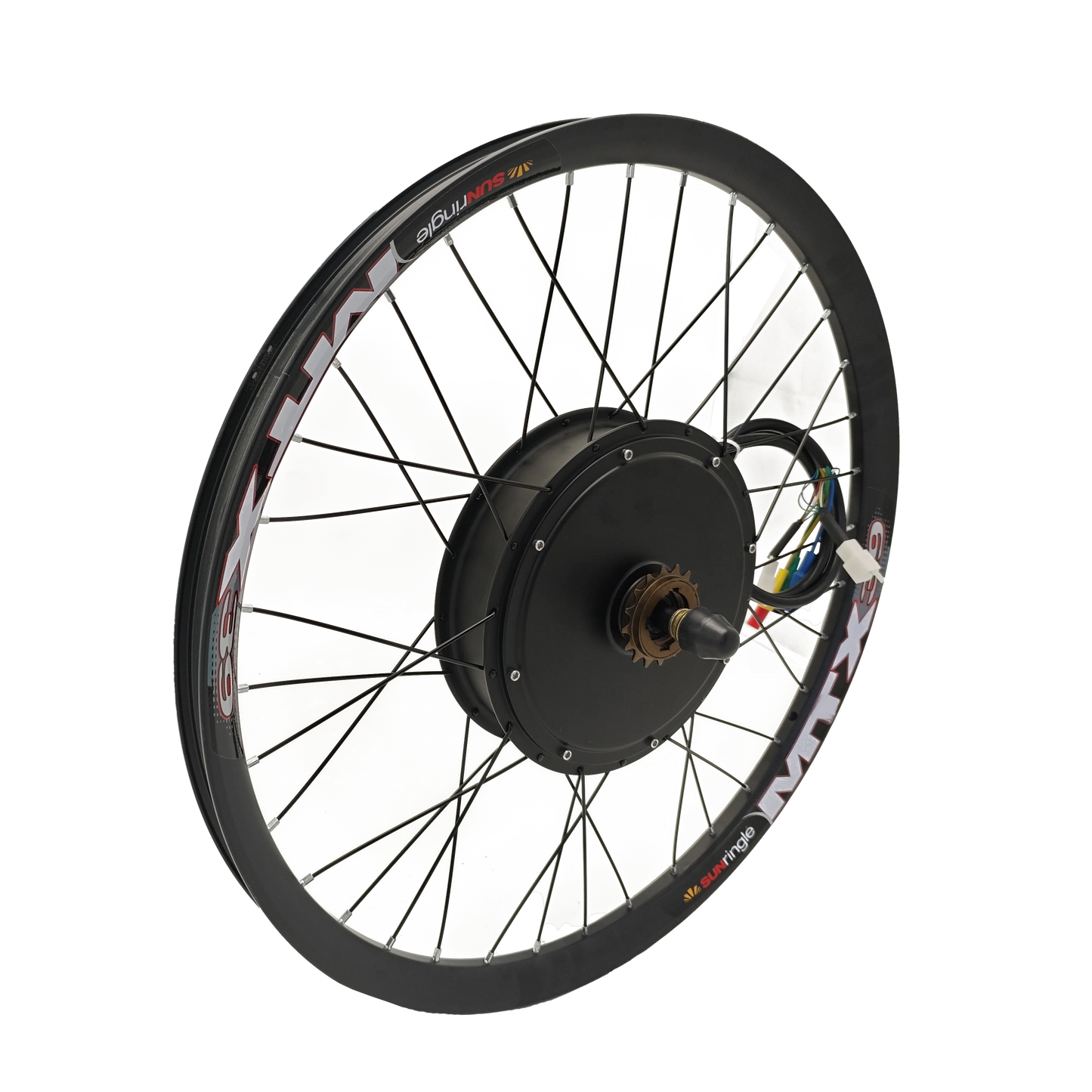 24"/26"/27.5"/29"/700C MTX39 Rear Motor Wheel Conversion Kits | 72V 3000W High-Power Motor with 26AH Large-Capacity Battery