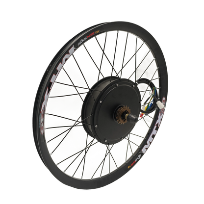 24"/26"/27.5"/29"/700C MTX39 Rear Motor Wheel Conversion Kits | 72V 3000W High-Power Motor with 26AH Large-Capacity Battery