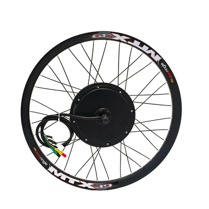 72V 5000W MTX39 Rear Motor Wheel Ebike Conversion Kits with 100A Sabvoton Controller for Electric Bicycle 26" 27.5" 29"